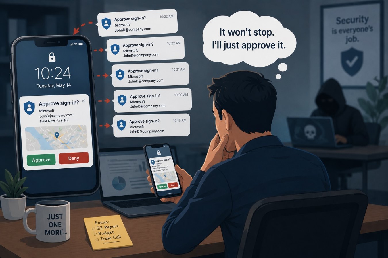 MFA Fatigue: When Push Notifications Become a Breach Point