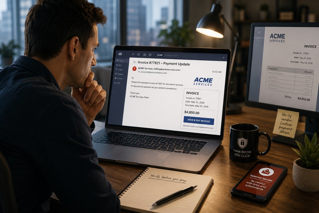 Invoice Scams: How to Spot and Stop Vendor Email Fraud